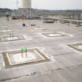 基礎工事（太陽光発電器） イメージ